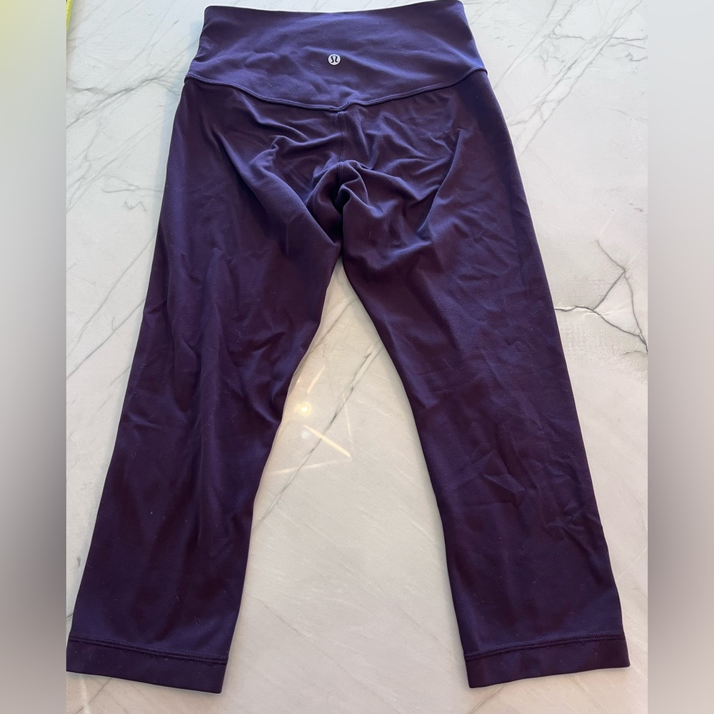 Lululemon Align Purple Capri Size 6